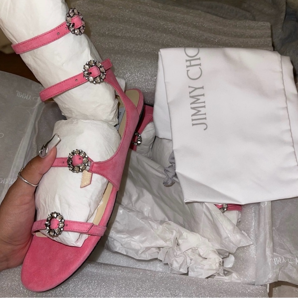 Jimmy Choo Pink Sandals